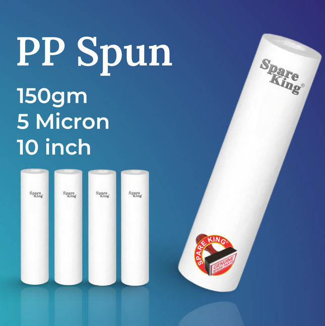 PP Spun 10" 150gm 5 micron - Spare King