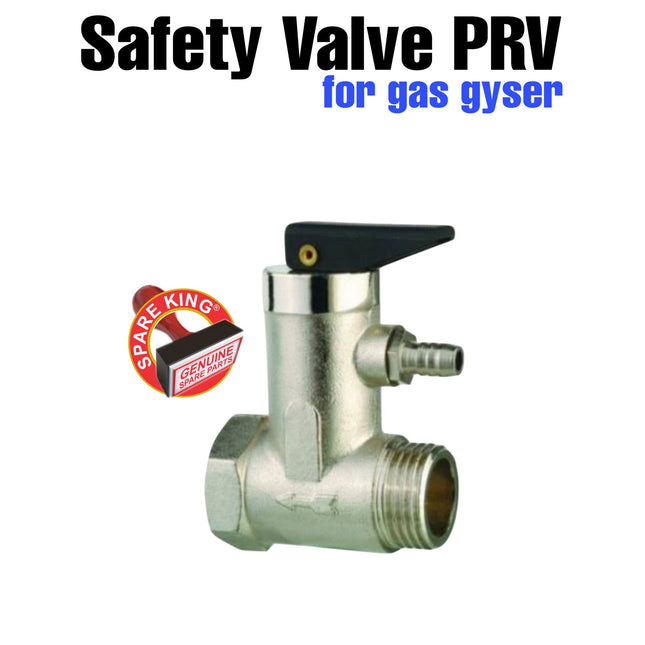 Safety Valve PRV for gas gyser - Spare King
