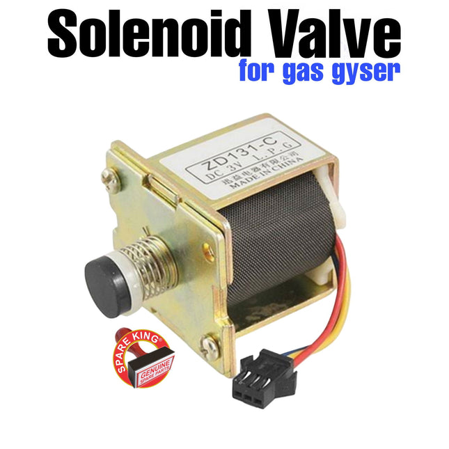 Solenoid Valve for gas gyser - Spare King